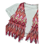 M+E' T-Shirt Girocollo tinta unita Cn Gilet Bianco per Bambina UE1749 BIANCO M+E' 