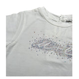 M+E' T-Shirt Girocollo tinta unita con Brillantini Panna per Neonata UE1817N PANNA M+E' 