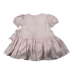 M+E' Abito Mezza Manica Fantasia A Righe per Neonata UE1820N BIANCO/ROSA M+E' 