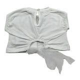 M+E' T-Shirt Girocollo tinta unita con Brillantini Bianco per Neonata UE1821 BIANCO M+E' 