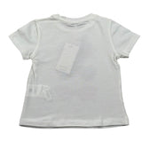 M+E' T-Shirt Girocollo tinta unita con Stampa Panna per Bambina UE1860XXX PANNA M+E' 