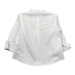 M+E' Camicia Manica Lunga tinta unita Collo Coreano Panna per Bambino UEM0507X PANNA M+E' 