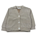 M+E' Cardigan tinta unita Sabbia per Neonato UEM05744 SABBIA M+E' 