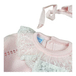 Mac Ilusio'N Completo 3 Pezzi Maglia-Ghettina-Cappello per Neonata 9614G ROSA MAC ILUSIO'N 