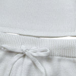 Mac Ilusio'N Completo 3 Pezzi Maglia-Pantalone-Cappello per Neonato BAS05V25 BIANCO MAC ILUSIO'N 