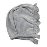 Mac Ilusio'N Cappello Tinta Unita con Ricami per Neonata G032 GRIGIO MAC ILUSIO'N 