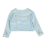 Magil Giubbino Tinta Unita per Bambina FN23088 AZZURRO MAGIL 