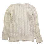 Maglifici di Verona Cardigan Tinta Unita con Bottoni per Bambina 018122 PANNA MAGLIFICI DI VERONA 