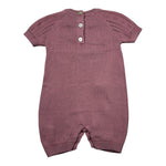 Maglifici di Verona Pagliaccetto Tinta Unita In Maglia per Neonata 0453244 ROSA MAGLIFICI DI VERONA 