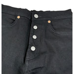 Maison Margiela Maglia Collo Alto Fantasia A Righe Nero per Bambina M60053 NERO MAISON MARGIELA 
