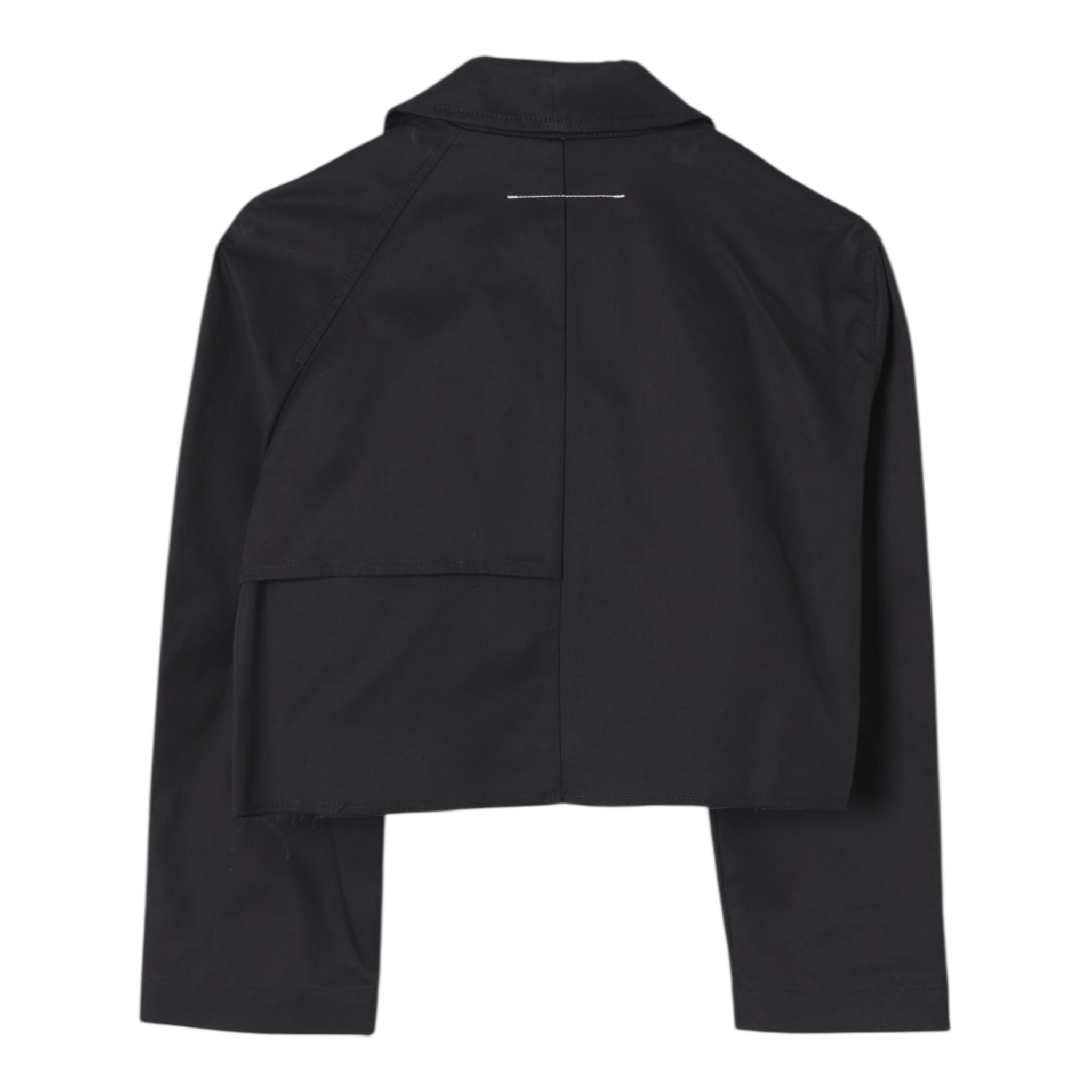 Maison Margiela Giacca Tinta Unita Modello Crop per Bambina M60729M NERO MAISON MARGIELA 