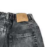 Maison Margiela Jeans tinta unita Modello Palazzo Nero per Bambina M60844 NERO MAISON MARGIELA 