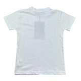Make T-Shirt Girocollo Tinta Unita per Bambino 101BJ BIANCO MAKE 