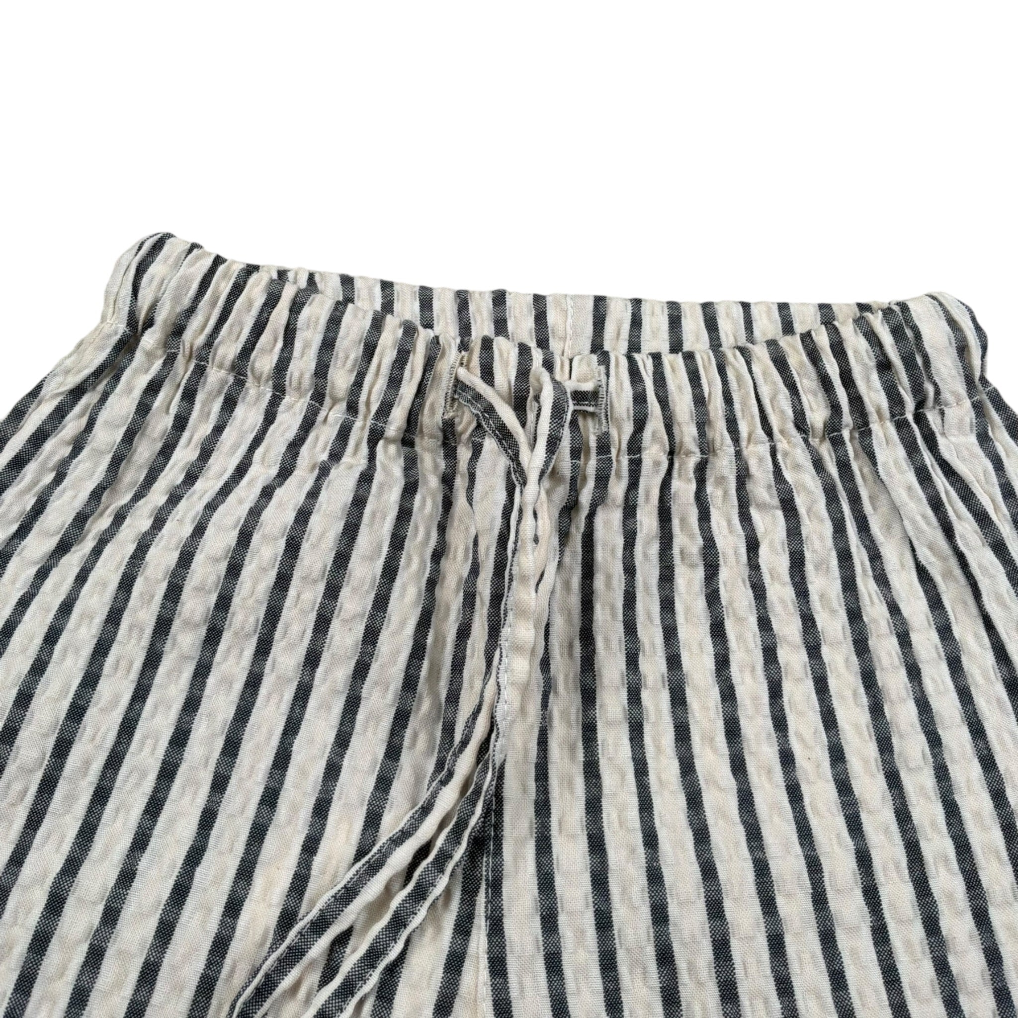 Malvi & Co Pantalone Fantasia A Righe Blu per Neonato 34508 BLU MALVI & CO 