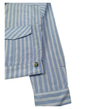 Manila Grace Camicia Manica Lunga Modell Crop per Bambino 191SMJS25 AZZURRO MANILA GRACE 