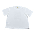 Manila Grace T-Shirt Girocollo Tinta Unita con Stampa per Bambina 254TMJS25 BIANCO MANILA GRACE 