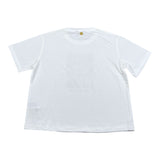 Manila Grace T-Shirt Girocollo Tinta Unita con Stampa per Bambina 254TMJS25 BIANCO MANILA GRACE 