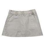 Manila Grace Gonna Tinta Unita con Tasconi per Bambina 312GMBS25X BEIGE MANILA GRACE 