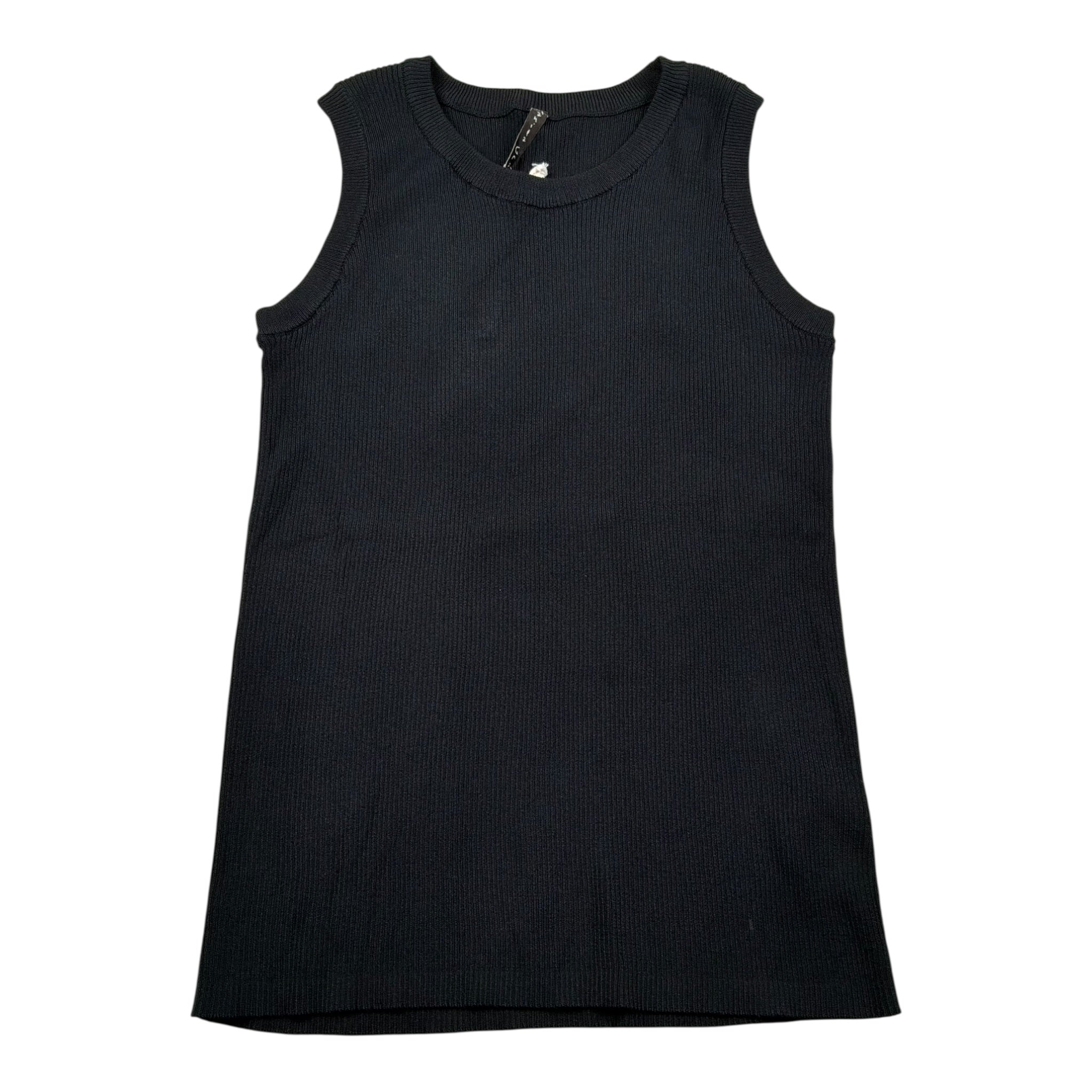 Manila Grace Canotta Girocollo Tinta Unita per Bambina MG2606 NERO MANILA GRACE 