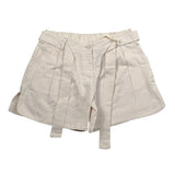 Manila Grace Short Tinta Unira con Cinturino per Bambina MG2615X BEIGE MANILA GRACE 