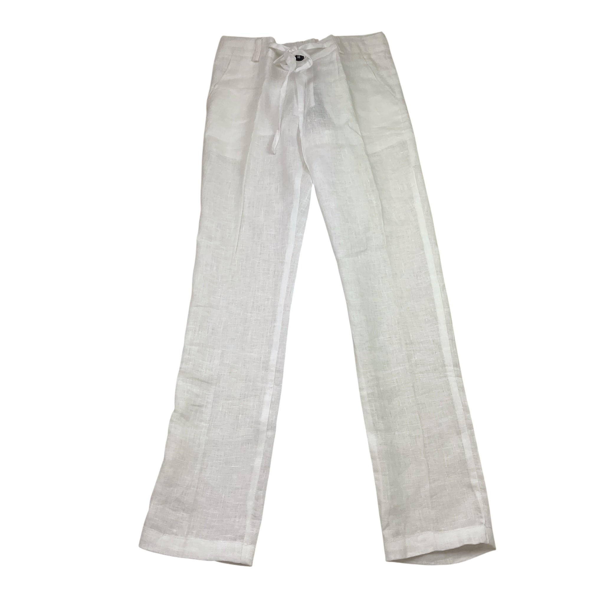 Manuel & Frank Pantalone Tinta Unita con Elastico In Vita per Bambino MF1288R BIANCO MANUEL & FRANK 