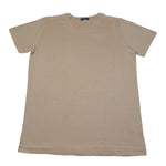 Manuel & Frank T-Shirt Girocollo Tinta Unita per Bambino MF7372R BEIGE MANUEL & FRANK 
