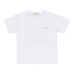 Manuel Ritz T-Shirt Girocollo Tinta Unita  per Bambino MR3094 BIANCO MANUEL RITZ 