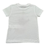Manuel Ritz T-Shirt Girocollo Tinta Unita con Stampa per Bambino MR3107 BIANCO MANUEL RITZ 