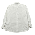 Manuell & Frank Camicia Manica Lunga Tinta Unita per Bambino 3350B BIANCO MANUELL & FRANK 