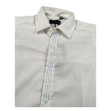 Manuell & Frank Camicia Manica Lunga Tinta Unita per Bambino MF3404B BIANCO MANUELL & FRANK 