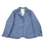 Manuell & Frank Giacca Tinta Unita per Bambino MF6317B AZZURRO MANUELL & FRANK 