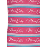 Marc Ellis Abito Giromanica Bicolore con Fantasia A Righe per Bambina JMJDR01203 FUXIA MARC ELLIS 