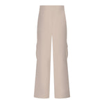 Marc Ellis Pantalone Tinta Unita Modello con Tasconi per Bambina JMJPT01189 BIANCO MARC ELLIS 