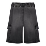 Marc Ellis Bermuda tinta unita In Denim Grigio per Bambina JMJPT01246 GRIGIO MARC ELLIS 