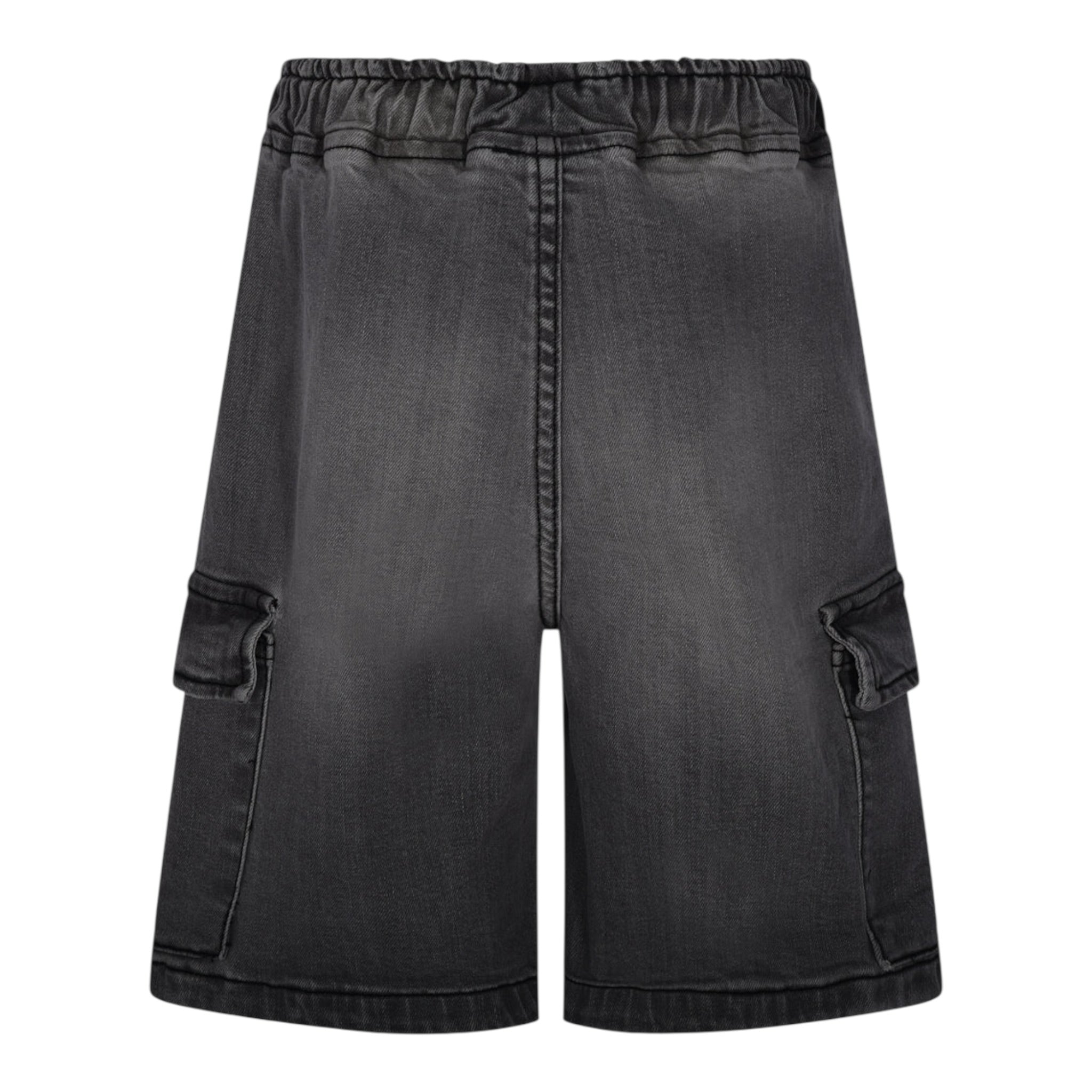 Marc Ellis Bermuda tinta unita In Denim Grigio per Bambina JMJPT01246 GRIGIO MARC ELLIS 