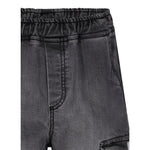 Marc Ellis Bermuda tinta unita In Denim Grigio per Bambina JMJPT01246 GRIGIO MARC ELLIS 