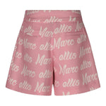 Marc Ellis Short tinta unita con Logo Rosa per Bambina JMJSO01160 ROSA MARC ELLIS 