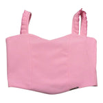 Marc Ellis Top Tinta Unita per Bambina JMJTP01162 ROSA MARC ELLIS 