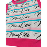 Marc Ellis Top Giromanica Tinta Unita con Stampa per Bambina JMJTP01201 BIANCO MARC ELLIS 