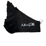 Marc Ellis Top tinta unita con Balze Nero per Bambina JMJTP01226 NERO MARC ELLIS 