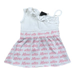 Marc Ellis  Top Bicolore Logato Bianco per Bambina JMNDR01435 BIANCO MARC ELLIS 