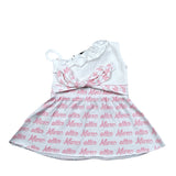 Marc Ellis  Top Bicolore Logato Bianco per Bambina JMNDR01435 BIANCO MARC ELLIS 