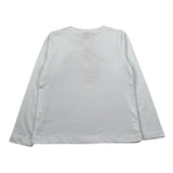 Mariuccia Shirt Girocollo tinta unita con Stampa Brillantinata Bianco per Neonata MBFW23T209N BIANCO MARIUCCIA 
