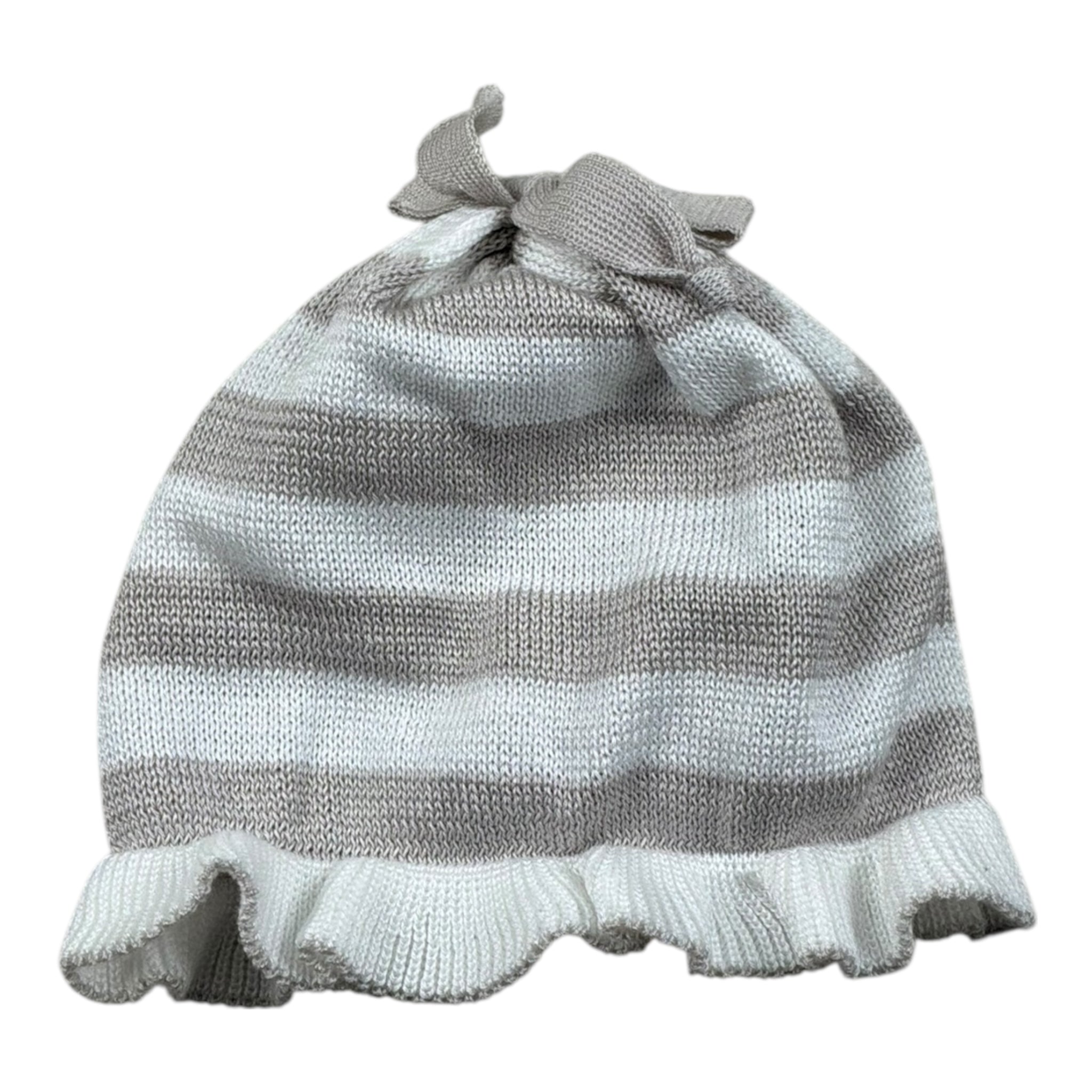 Marlu' Set Cappello-Babbucce per Neonata EF1071 BEIGE MARLU' 
