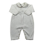 Marlu' Tutina Manica Lunga Tinta Unita per Neonata EP1210 PANNA MARLU' 