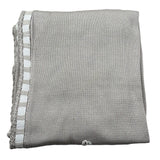 Marlu' Coperta Tinta Unita con Ricami per Neonata EPC BEIGE MARLU' 