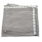 Marlu' Coperta Tinta Unita con Ricami per Neonata EPC BEIGE MARLU' 