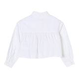 Max&Co. Camicia Tinta Unita con Bottoni per Bambina MX0072 BIANCO MAX&Co. 