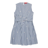Max&Co. Abito Tinta Unita Giromanica Fantasia A Righe per Bambina MX0122 BIANCO MAX&Co. 