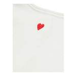 Max&Co. Maglia Girocollo Tinta Unita con Bottoni per Bambina MX0151 PANNA MAX&Co. 